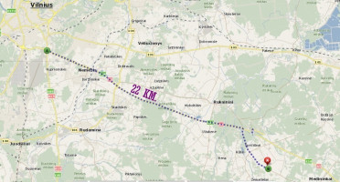 Parduodamas žemės sklypas Gulbinės k. Vilniaus rajone, 305 a ploto, ūkininko sodybai 10