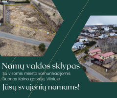 Parduodamas sklypas Duonos Kalno g., Bajoruose, Vilniuje, 12 a ploto 1
