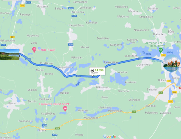 Parduodamas namas Trakuose, 566 kv.m ploto 16