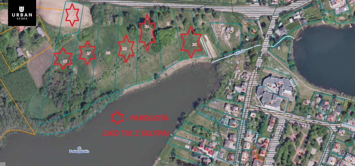 Parduodamas sklypas Daugų g., Dauguose, SU EŽERO PAKRANTE 2