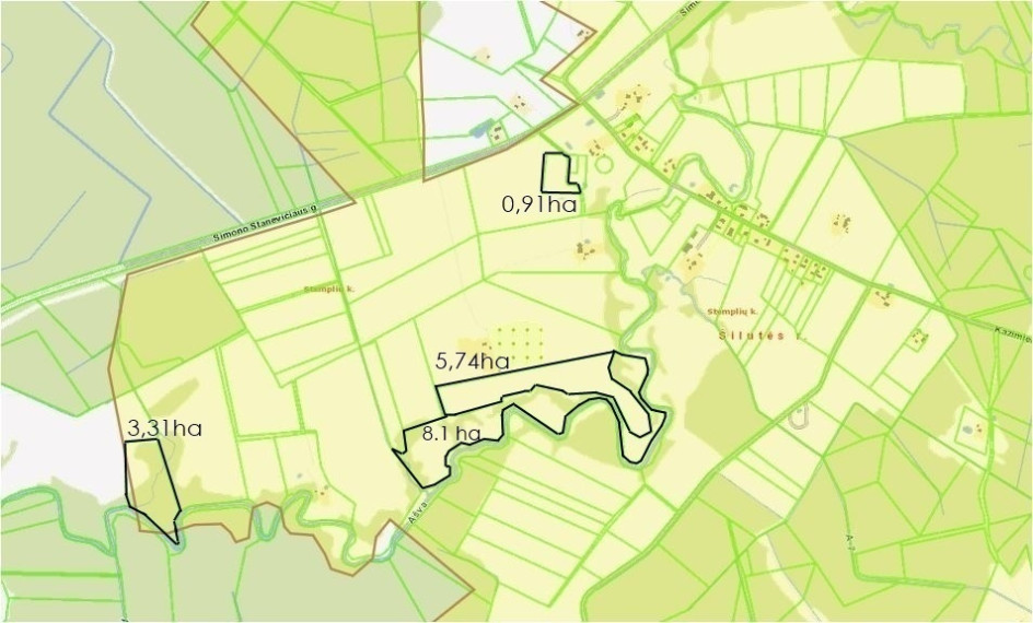 Parduodamas sklypas Stemplių k., 810 a ploto 2