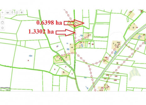 Parduodamas sklypas Padvarionių k., Trakų r. sav., 133 a ploto