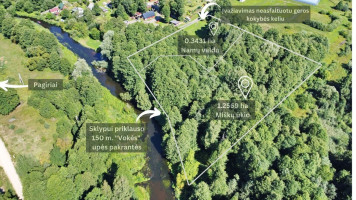 Parduodamas kitos paskirties sklypas Miško g., Baltosios Vokės k., Vilniaus r. sav., 160 a ploto 2