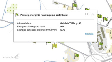 Parduodamas butas Taikos pr., Centras, Klaipėdos m., Klaipėdos m. sav., 53.61 m² ploto 2 kambariai 21