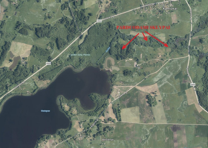Parduodamas sklypas Kaniūkų k., Molėtų r. sav., 177 a ploto 6