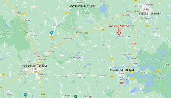 Parduodamas  sklypas Kaniūkų k., Molėtų r. sav., 177 a ploto 8