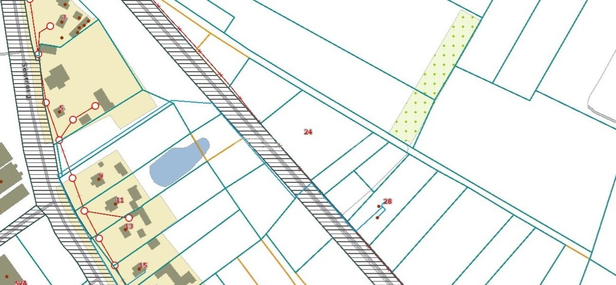 Parduodamas komercinės paskirties sklypas Pamiškės g, Patamulšėlio k., Kauno r. sav., 40.29 a ploto 4