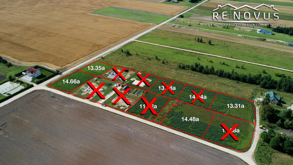 Parduodamas sklypas Radvilės g., Raizgių k., Šiaulių r. sav., 11.00 a ploto 2