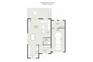 Parduodamas namas Didžiosios Riešės k., Vilniaus r. sav., 129.73 m2 ploto, 2 aukštai 7