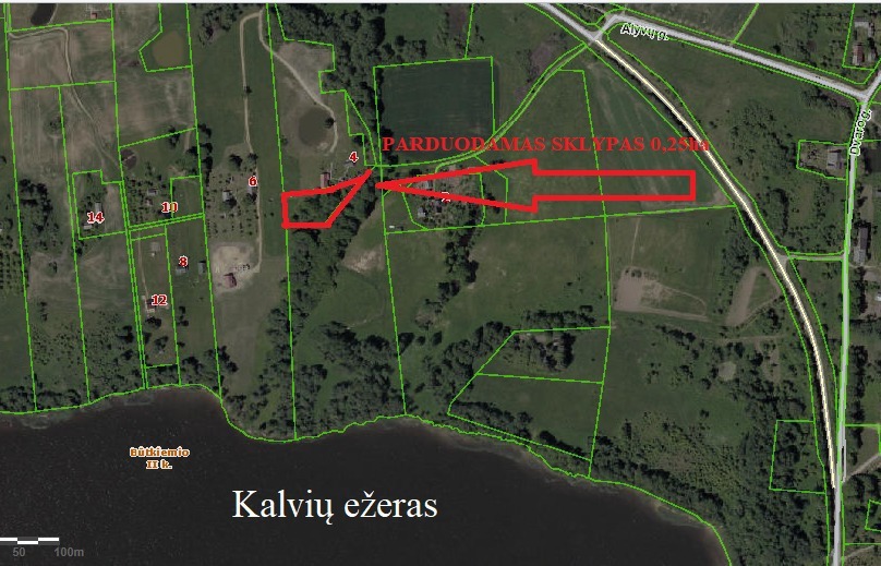 Parduodamas  sklypas Būtkiemio k., Kaišiadorių r. sav., 25 a ploto 1