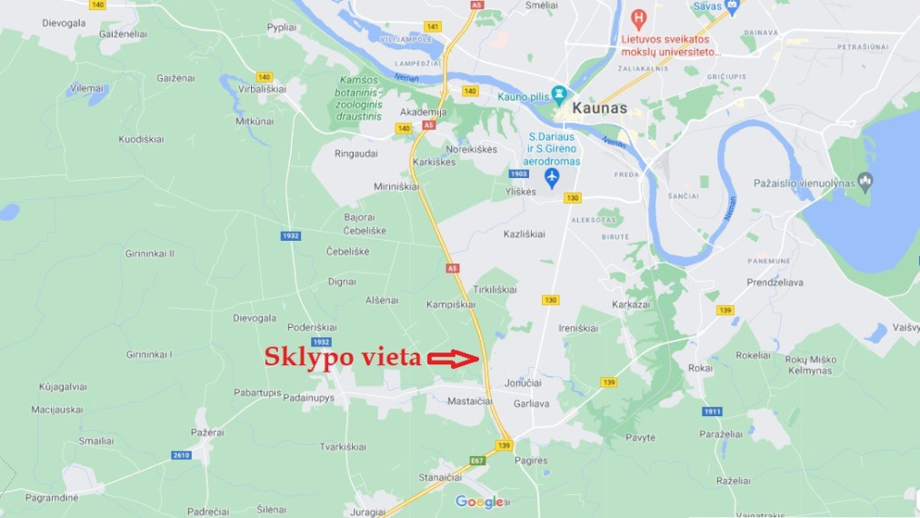 Parduodamas sklypas Drugių g., Jonučių k., Kauno r. sav., 27.13 a ploto 5