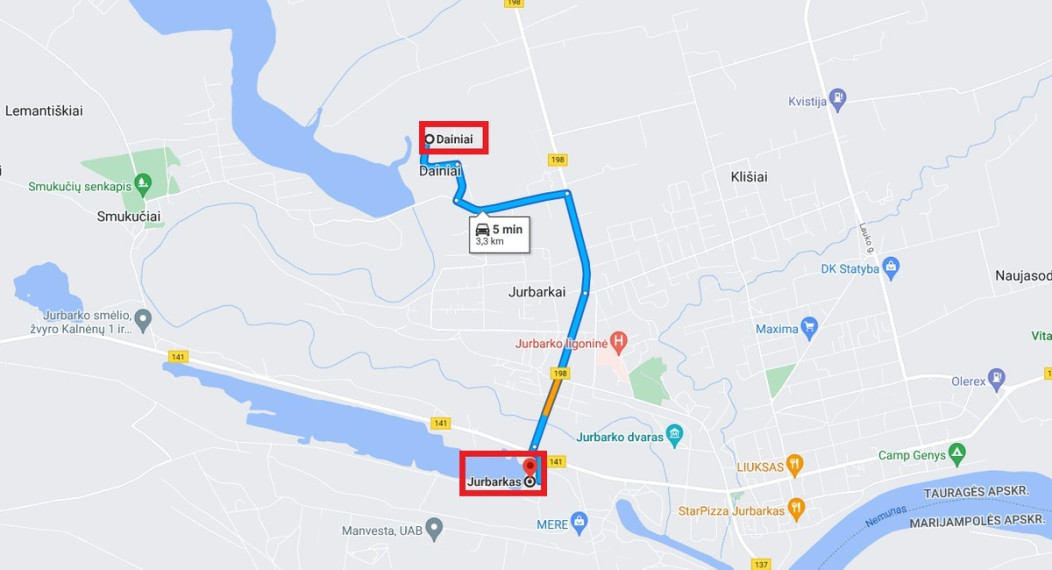 Parduodamas namas Vakaro g., Dainių k., Jurbarko r. sav., 223.96 m2 ploto, 2 aukštai 43