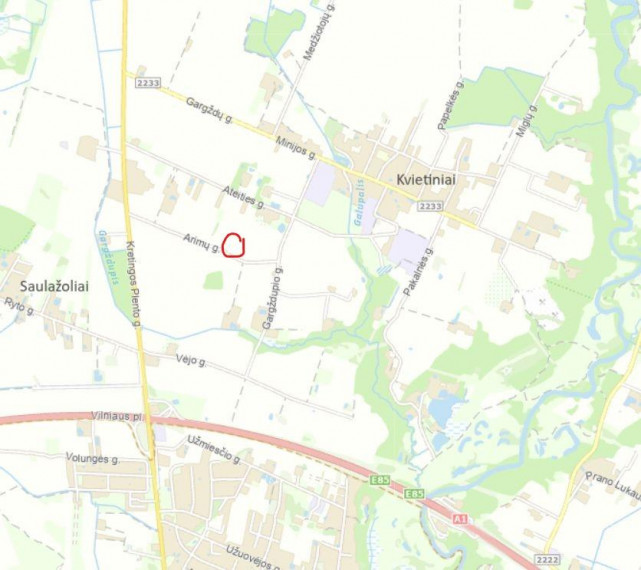 Parduodamas sklypas Arimų g., Kvietinių k., Klaipėdos r. sav., 50.00 a ploto 2