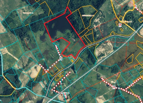 Parduodamas sklypas Sarickų k., Anykščių r. sav., 2497.44 a ploto