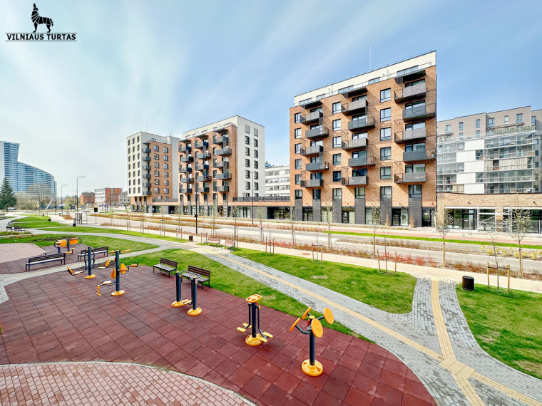 Parduodamas butas Kernavės g., Šnipiškės, Vilniaus m., Vilniaus m. sav., 35.58 m2 ploto, 2 kambariai 2