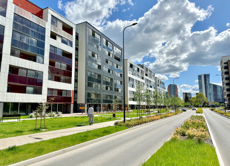 Parduodamas butas Kernavės g., Šnipiškės, Vilniaus m., Vilniaus m. sav., 35.58 m2 ploto, 2 kambariai