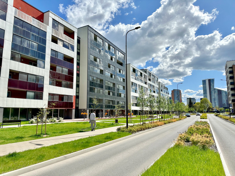 Parduodamas butas Kernavės g., Šnipiškės, Vilniaus m., Vilniaus m. sav., 35.58 m2 ploto, 2 kambariai 1