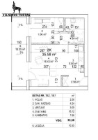 Parduodamas butas Kernavės g., Šnipiškės, Vilniaus m., Vilniaus m. sav., 35.58 m2 ploto, 2 kambariai 12