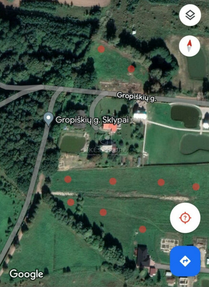 Parduodamas sklypas Gropiškių g., Pleškučių k., Klaipėdos r. sav., 14 a ploto 5