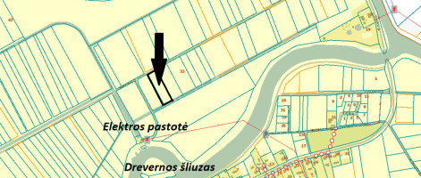 Parduodamas  sklypas Drevernos k., Klaipėdos r. sav., 50 a ploto 4
