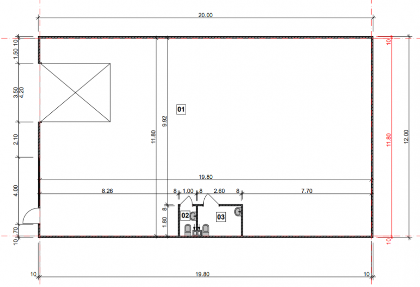 Nuomojamos patalpos Giraitės k., Kauno r. sav., 138 m² ploto 6