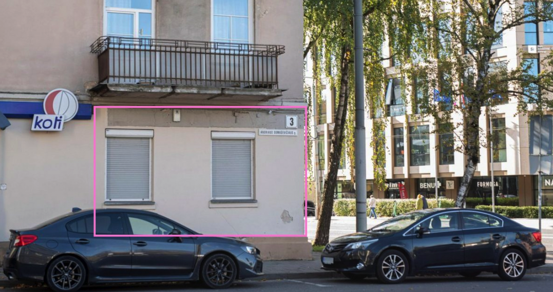 Parduodamas butas Vilniaus m. sav., 44.00 m² ploto 1 kambarys 1