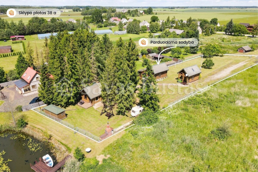 Parduodamas namas Paežerių g., Kurklių k., Radviliškio r. sav., 66.28 m2 ploto, 2 aukštai 4