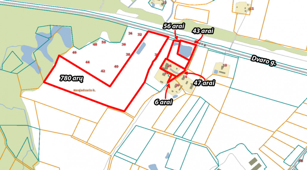 Parduodamas namas Dvaro, Naujadvario k., Švenčionių r. sav., 767.17 m2 ploto 46
