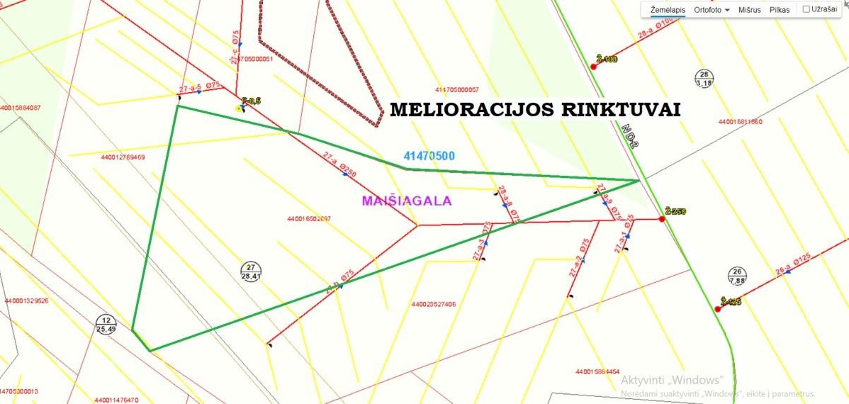 Parduodamas sklypas Maišiagalos mstl., Vilniaus r. sav., 110.00 a ploto 6