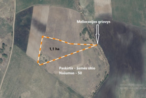 Parduodamas  sklypas Maišiagalos mstl., Vilniaus r. sav., 110 a ploto 6