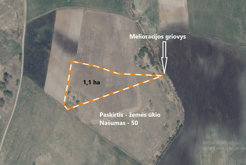Parduodamas sklypas Maišiagalos mstl., Vilniaus r. sav., 110 a ploto 6