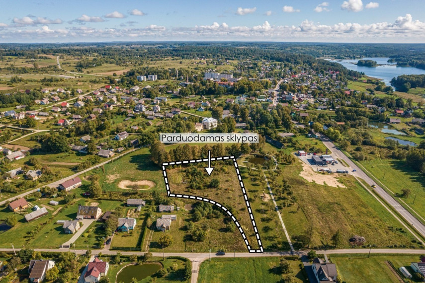 Parduodamas sklypas Liepų g., Aukštadvario mstl., Trakų r. sav., 54.87 a ploto 1