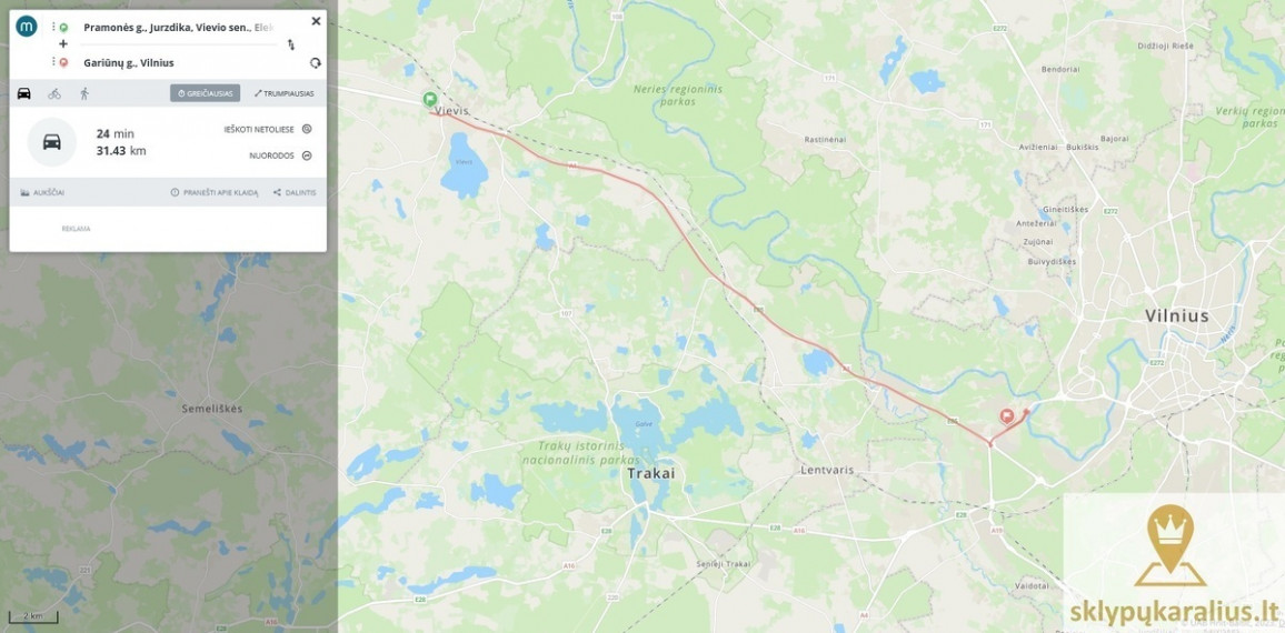 Parduodamas kitos paskirties sklypas Jurzdikos k., Elektrėnų sav., 220 a ploto 16