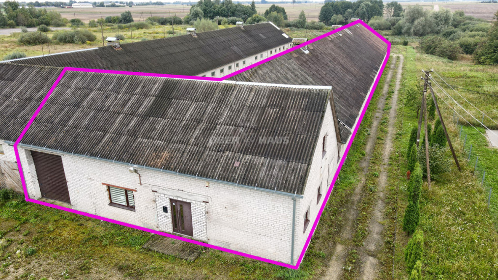 Parduodamos sandėliavimo patalpos Valių g., Giedručių k., Šakių r. sav., 933.69 m2 ploto 2