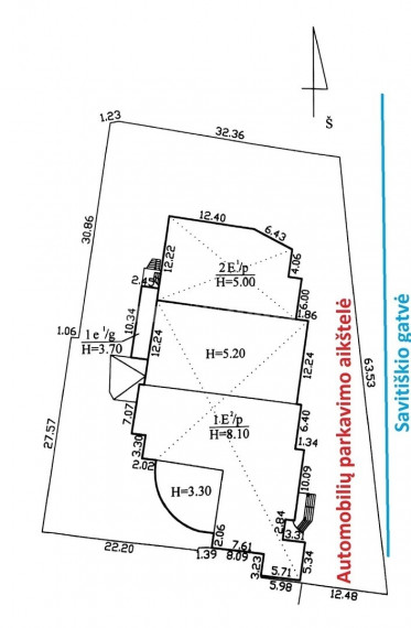 Parduodamos administracinės, kitos paskirties patalpos Vakarinė g., Panevėžio m. sav., 1657.54 m2 ploto 14