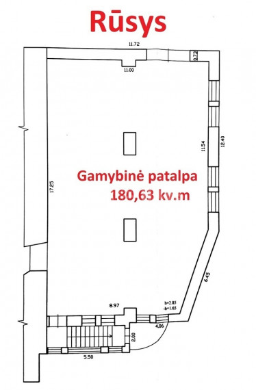 Parduodamos administracinės, kitos paskirties patalpos Vakarinė g., Panevėžio m. sav., 1657.54 m2 ploto 18