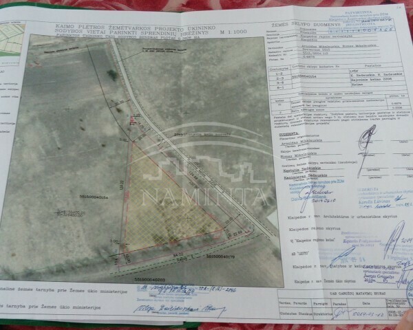 Parduodamas sklypas Svencelės k., Klaipėdos r. sav., 69 a ploto 2