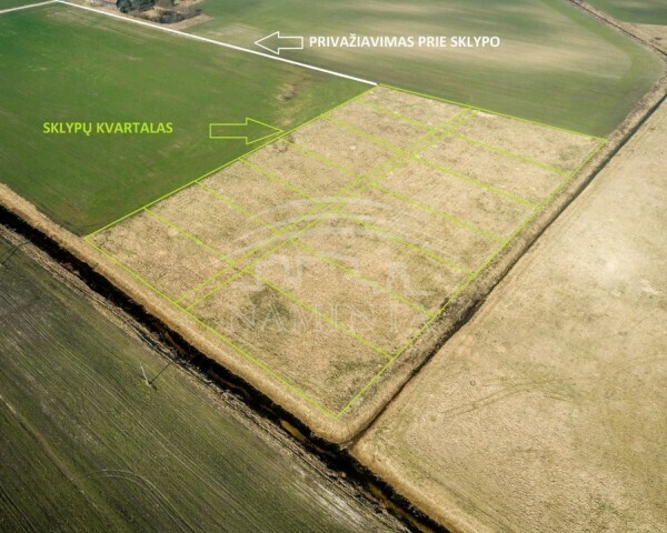 Parduodamas sklypas Pjaulių k., Klaipėdos r. sav., 210 a ploto 6