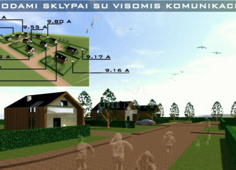 Parduodamas  sklypas Švepelių k., Klaipėdos r. sav., 10 a ploto