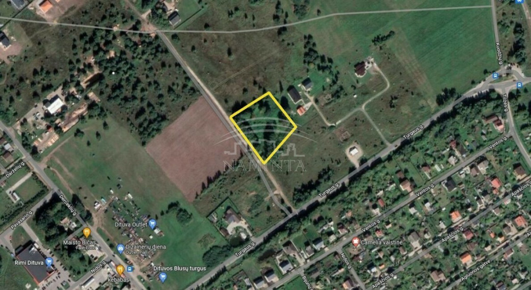 Parduodamas sklypas Dituvos k., Klaipėdos r. sav., 45 a ploto 4