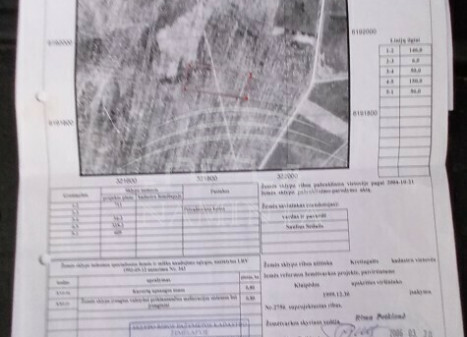 Parduodamas  sklypas Peskojų k., Klaipėdos r. sav., 80 a ploto