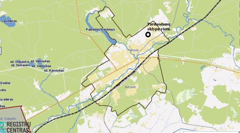 Parduodamas sklypas Šlaito g., Pabradės m., Švenčionių r. sav., 13.77 a ploto 2