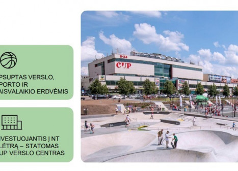Nuomojamos maitinimo, paslaugų, prekybos patalpos Upės g., Centras, Vilniaus m., Vilniaus m. sav., 124 m2 ploto