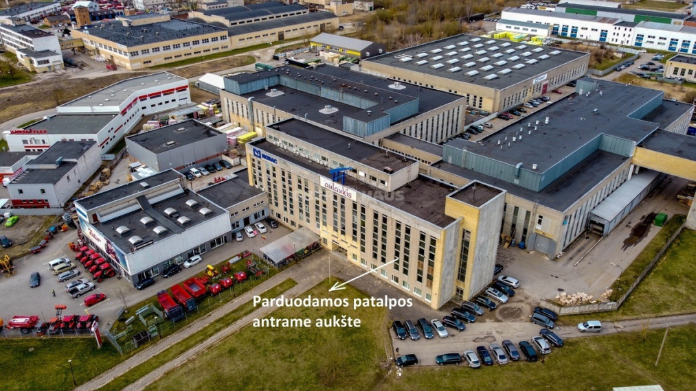 Parduodamos gamybinės, sandėliavimo patalpos Pramonės g., Pramonės, Panevėžio m., Panevėžio m. sav., 424.11 m2 ploto 2