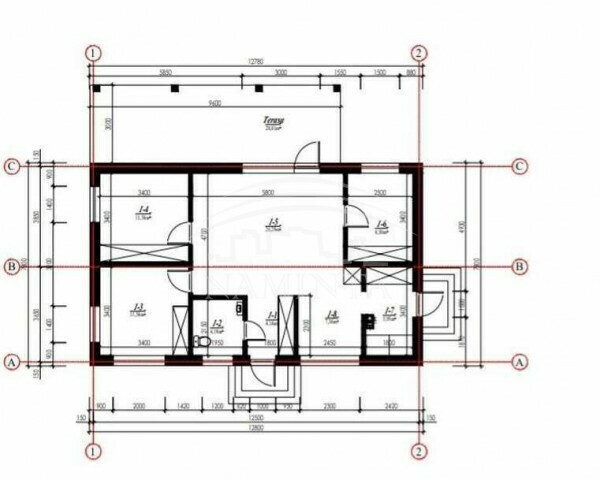 Parduodamas namas Kretingsodžio k., Kretingos r. sav., 79 m2 ploto, 1 aukštai 2