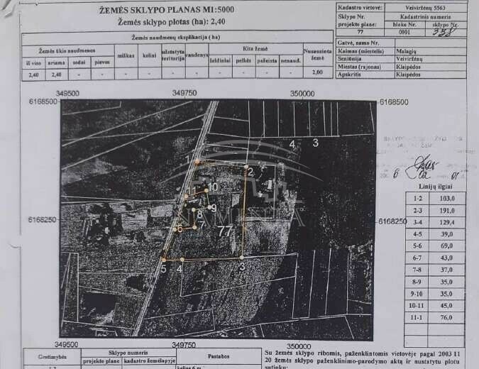 Parduodamas namas Malagių k., Klaipėdos r. sav., 46 m2 ploto, 1 aukštai 5