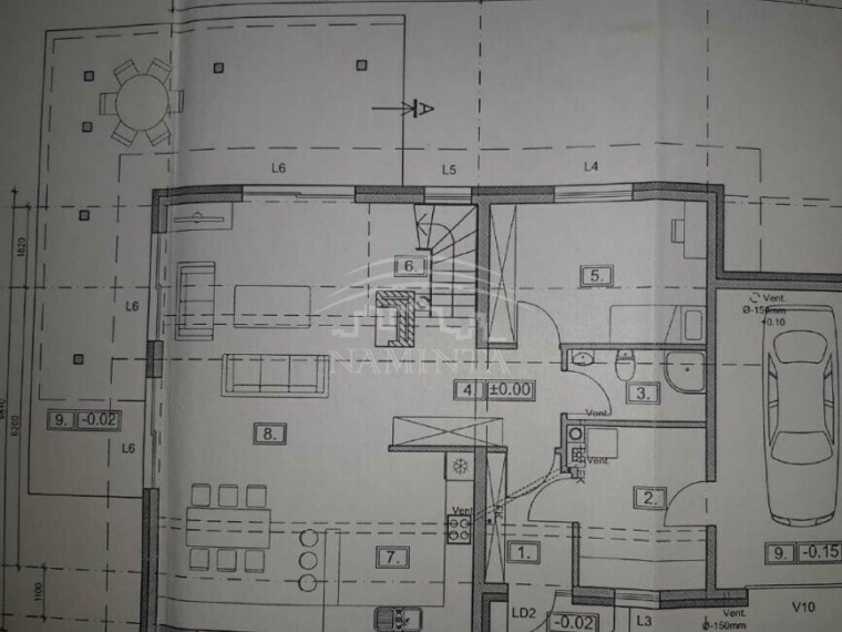 Parduodamas namas Radailių k., Klaipėdos r. sav., 188 m2 ploto, 2 aukštai 7