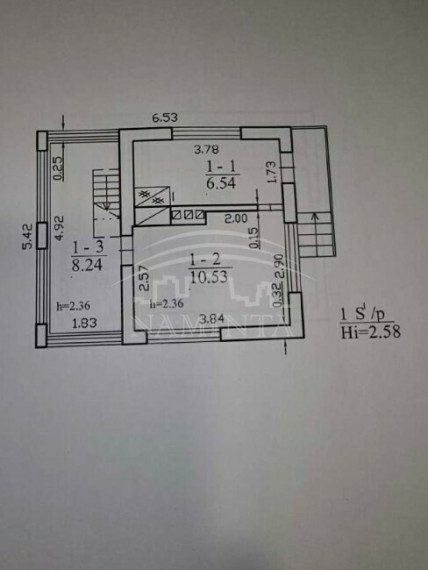 Parduodamas namas Dituvos k., Klaipėdos r. sav., 64 m2 ploto, 2 aukštai 4