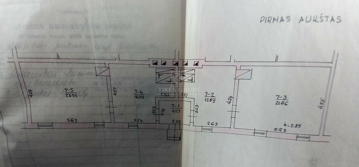Parduodamas butas Klipščių k., Klaipėdos r. sav., 78 m2 ploto, 3 kambariai 5