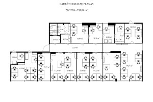 Nuomojamos administracinės, paslaugų, prekybos patalpos Žirnių g., Naujininkai, Vilniaus m., Vilniaus m. sav., 100 m2 ploto 10